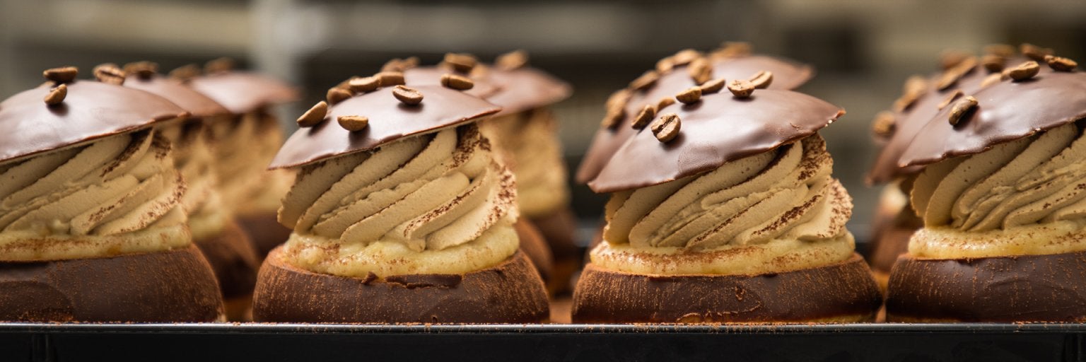 Bild på semlor med kaffesmak