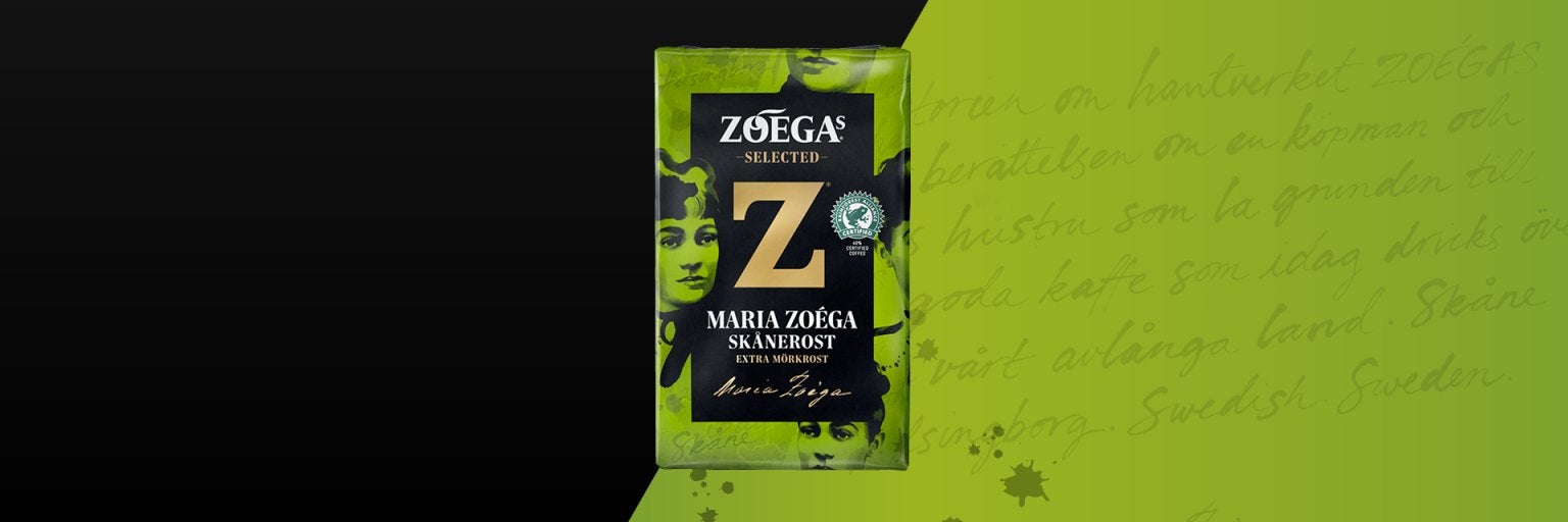 Bild på Zoegas kaffepaket Maria Zoéga