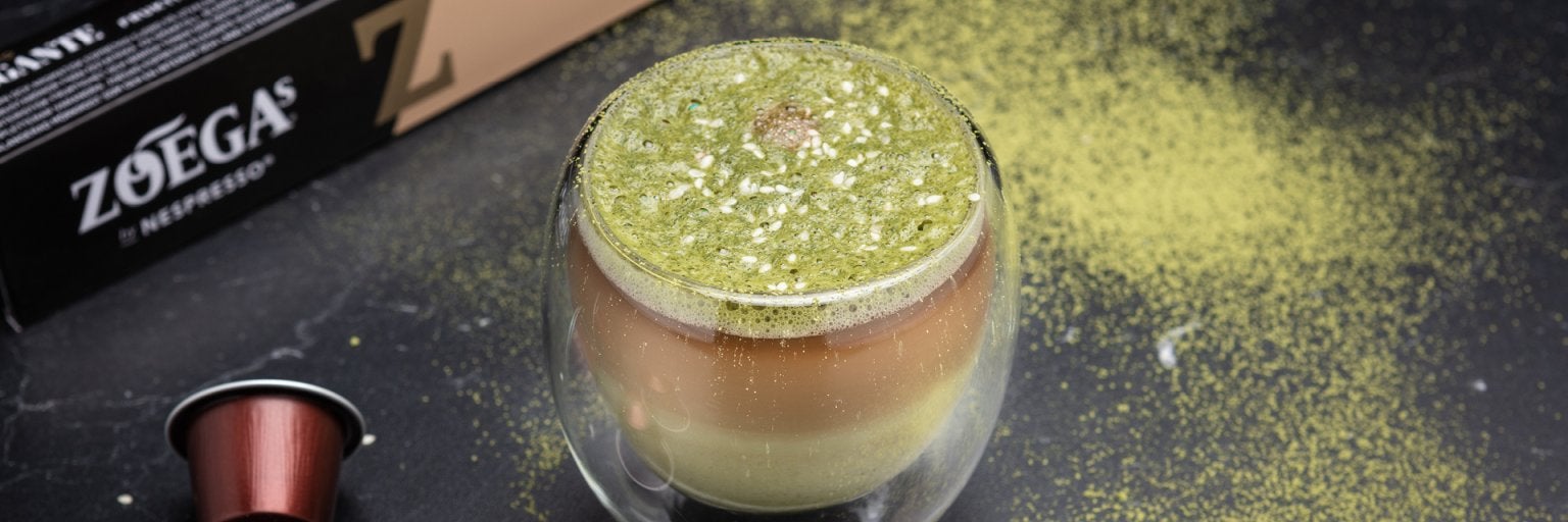 Matcha coffee Zoégas Elegante-kapsel