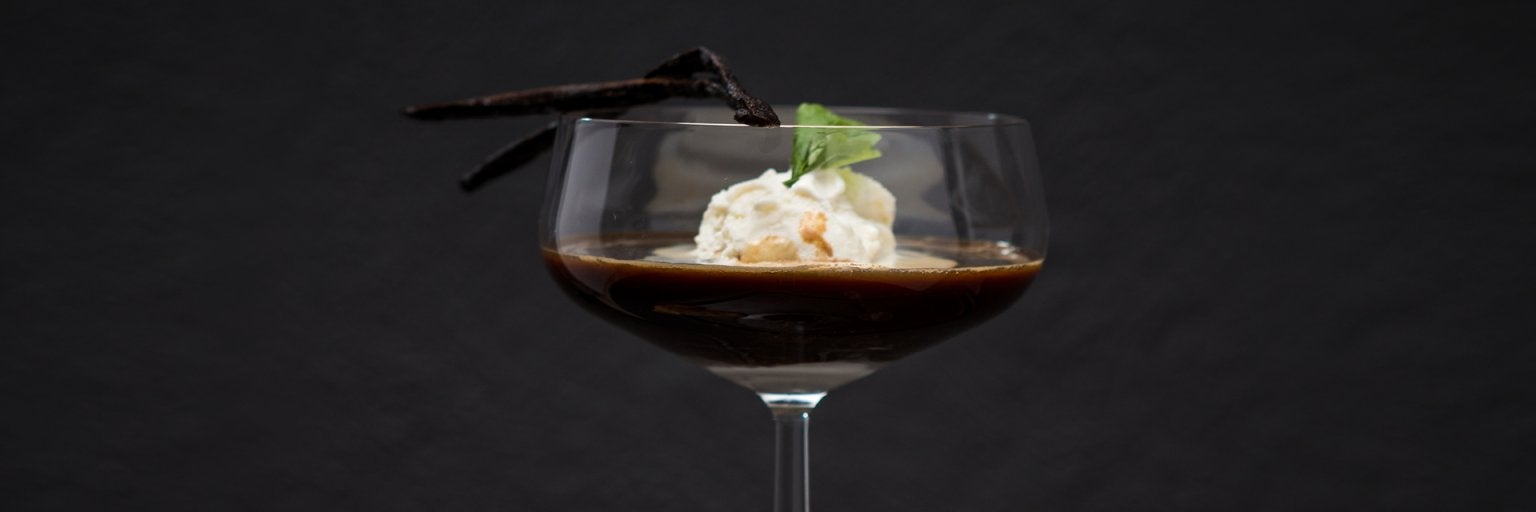 Affogato dryck