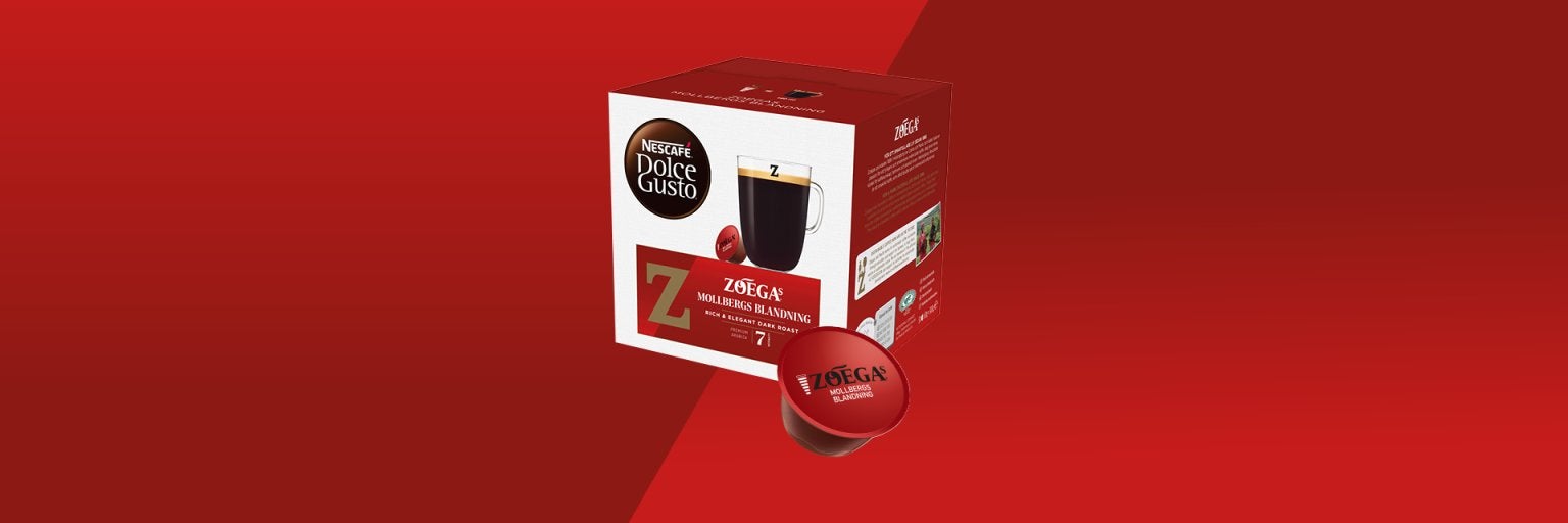 bild på ett paket kaffekapslar