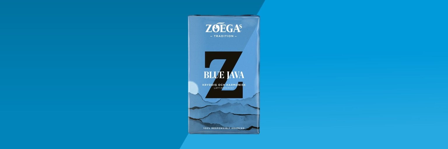 Blue Java suodatinkahvi