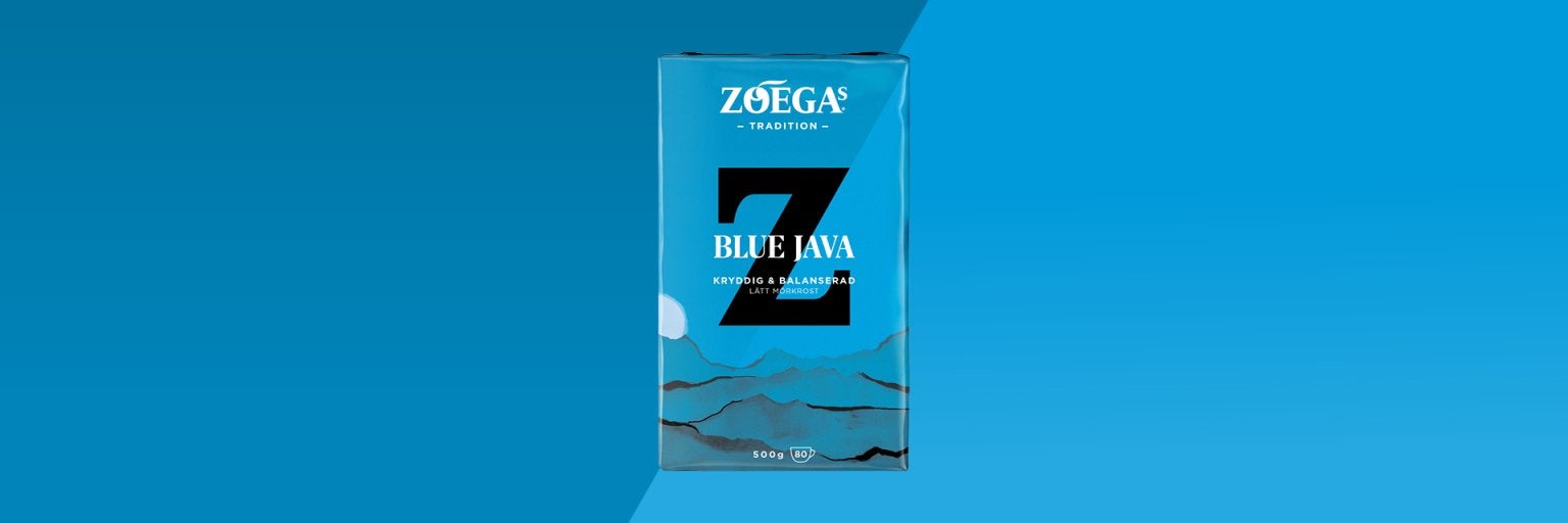 Blue Java suodatinkahvi