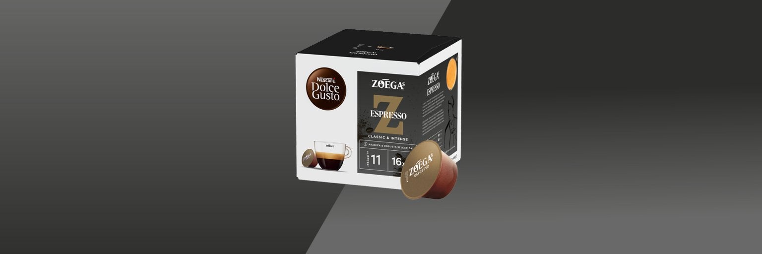 bild på ett paket kaffekapslar 