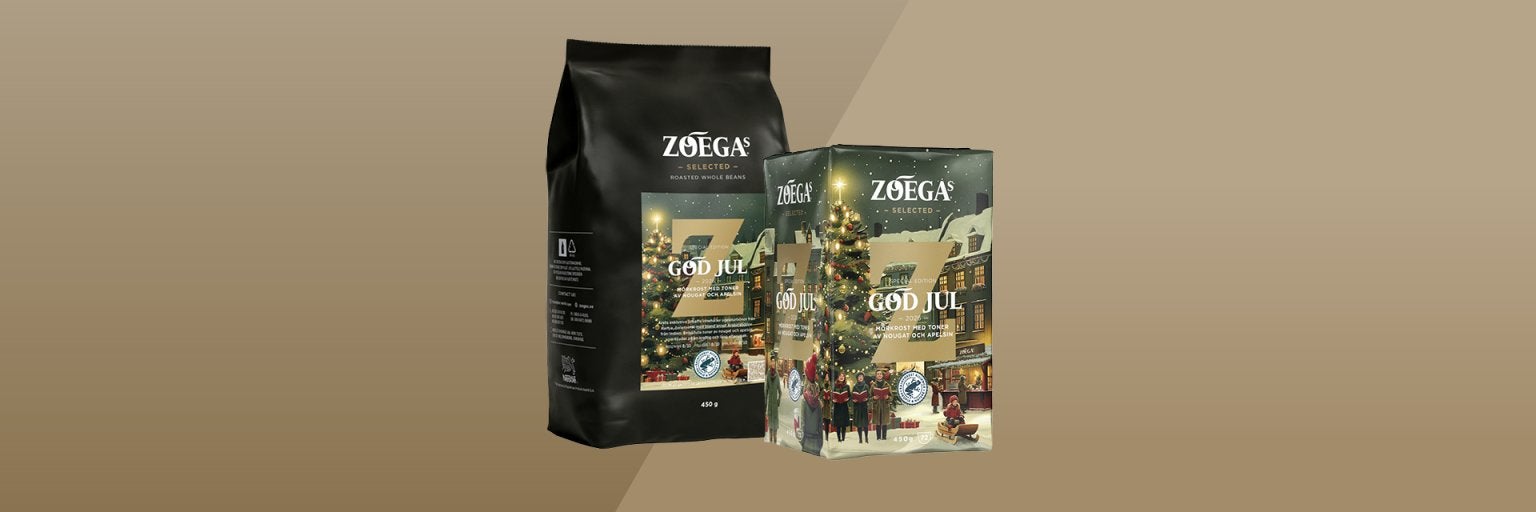 Kaksi pakettia Joulukahvia