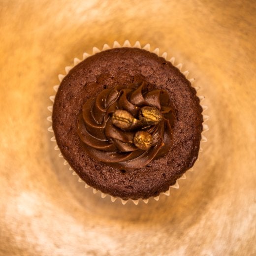 bild på en chokladmuffin 