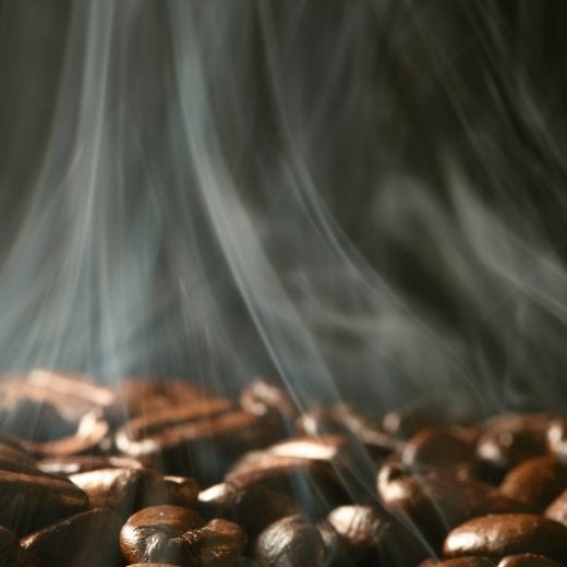 Roatade kaffebönor 