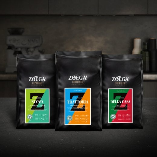 Tre paket Zoégas espresso