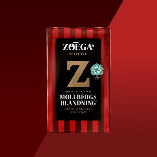 Bild på Zoegas kaffepaket Mollbergs Blandning Vac
