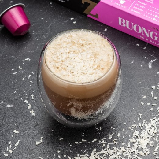 Kokoslatte med Zoégas by Nespresso Buongiorno