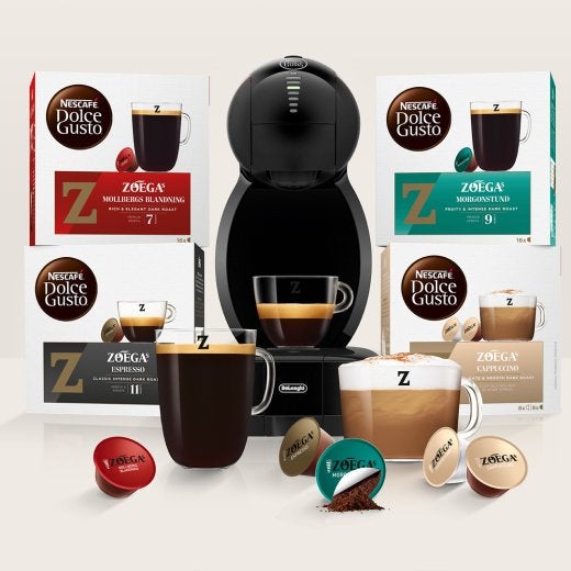 Kapselmaskin och kaffekapslar
