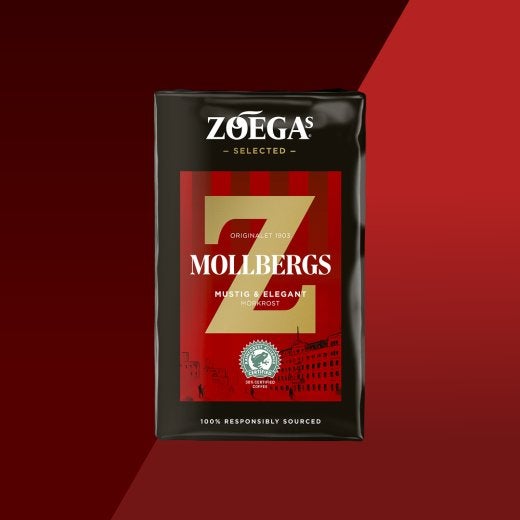 Bild på Zoegas kaffepaket Mollbergs Blandning 
