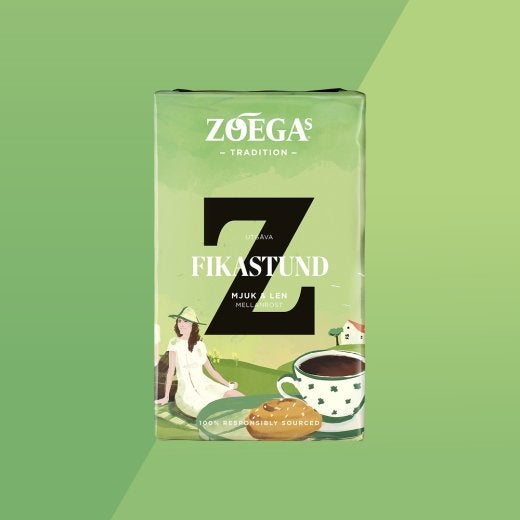 tre paket kaffe