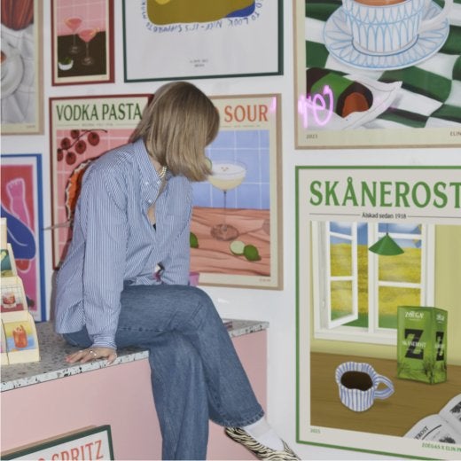 Elin PK och vår poster 