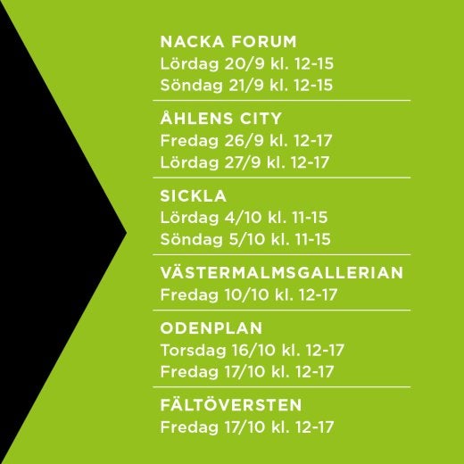 stockholm turneprogram