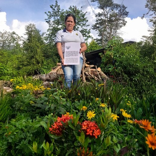 Kvinnlig kaffeodlare