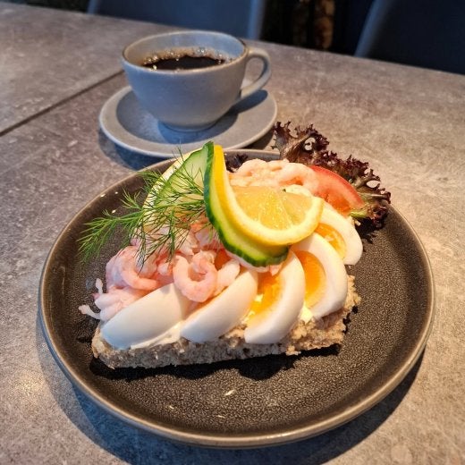 Äggmacka med kaffe 