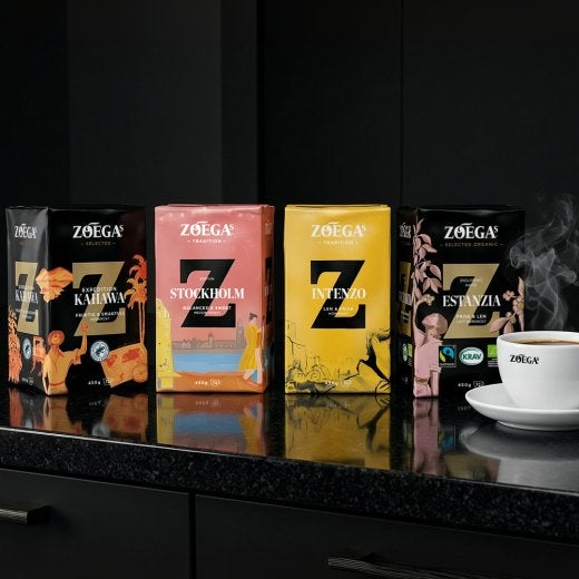 kaffe och kopp
