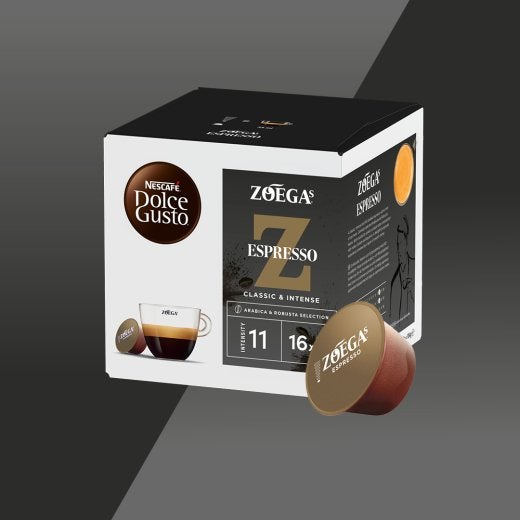 bild på ett paket kaffekapslar 